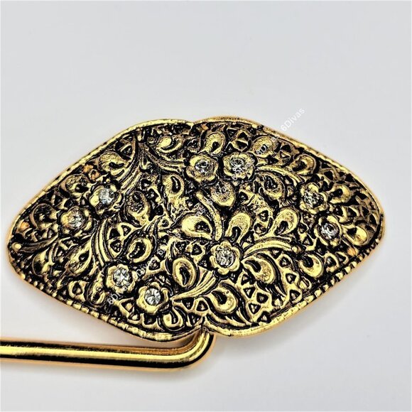 CUSTOM Made Antique Gold Plated Handbag Holder or Handbag Table Hook - Picture 4 of 16